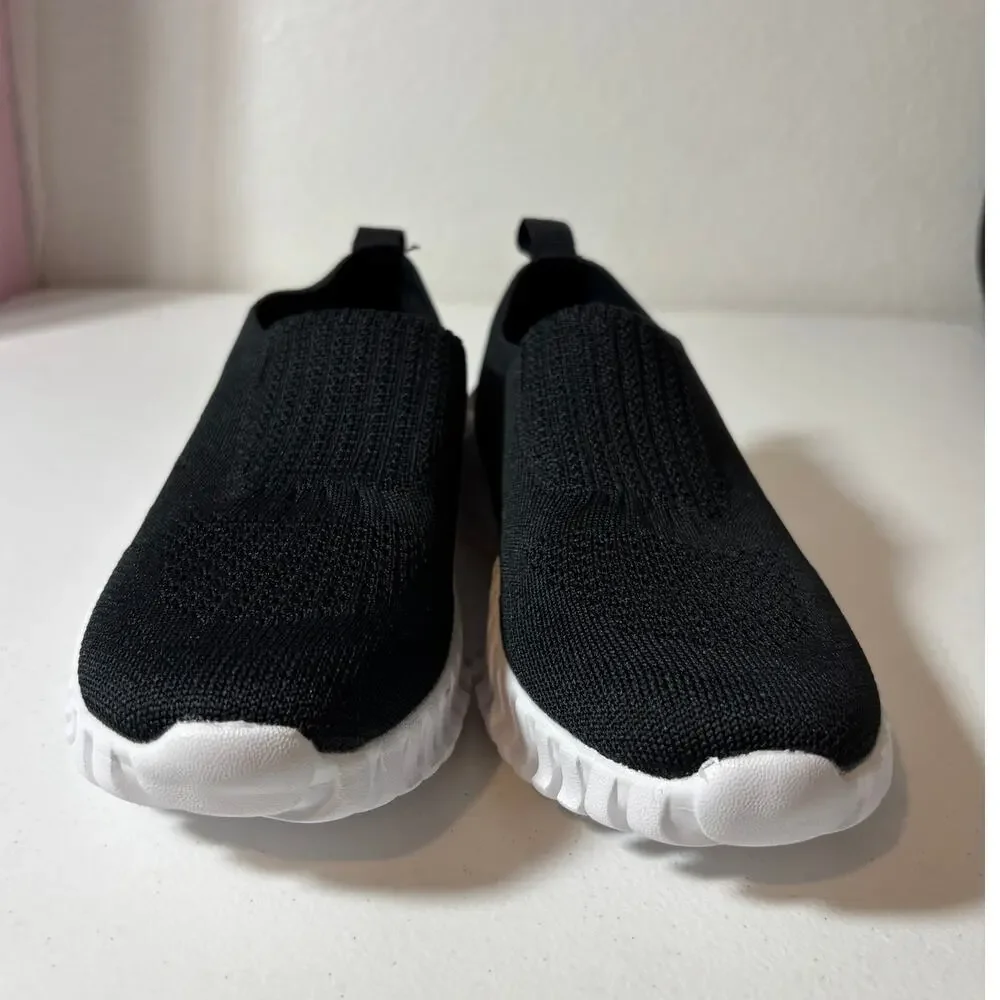Bernie Mev NWT Size 5 (EU 36) Gravitas Vegan Slip-On Memory Foam Sneakers Black